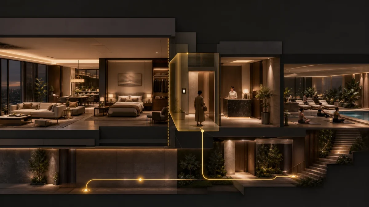 Luxio Controls branded-residences solution