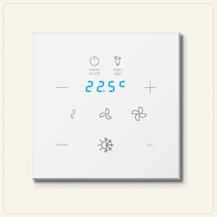 LX-GKTP Glass Thermostat Panel