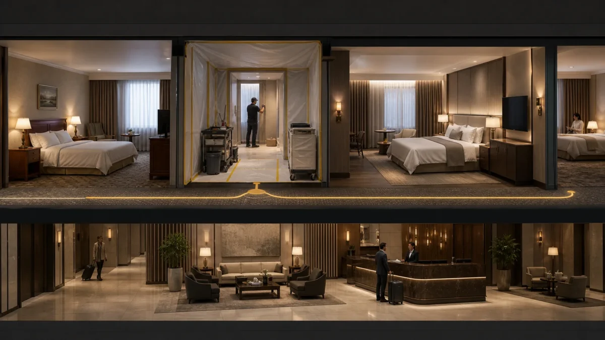 Luxio Controls renovation-project hospitality solution